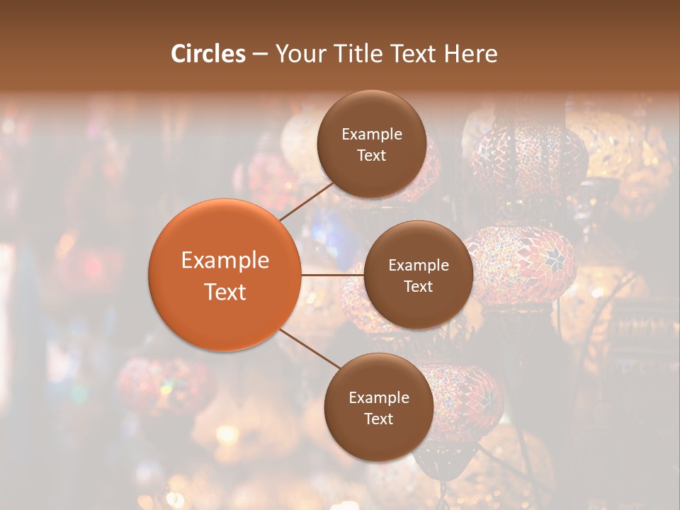 Mall Bazaar Turkey PowerPoint Template