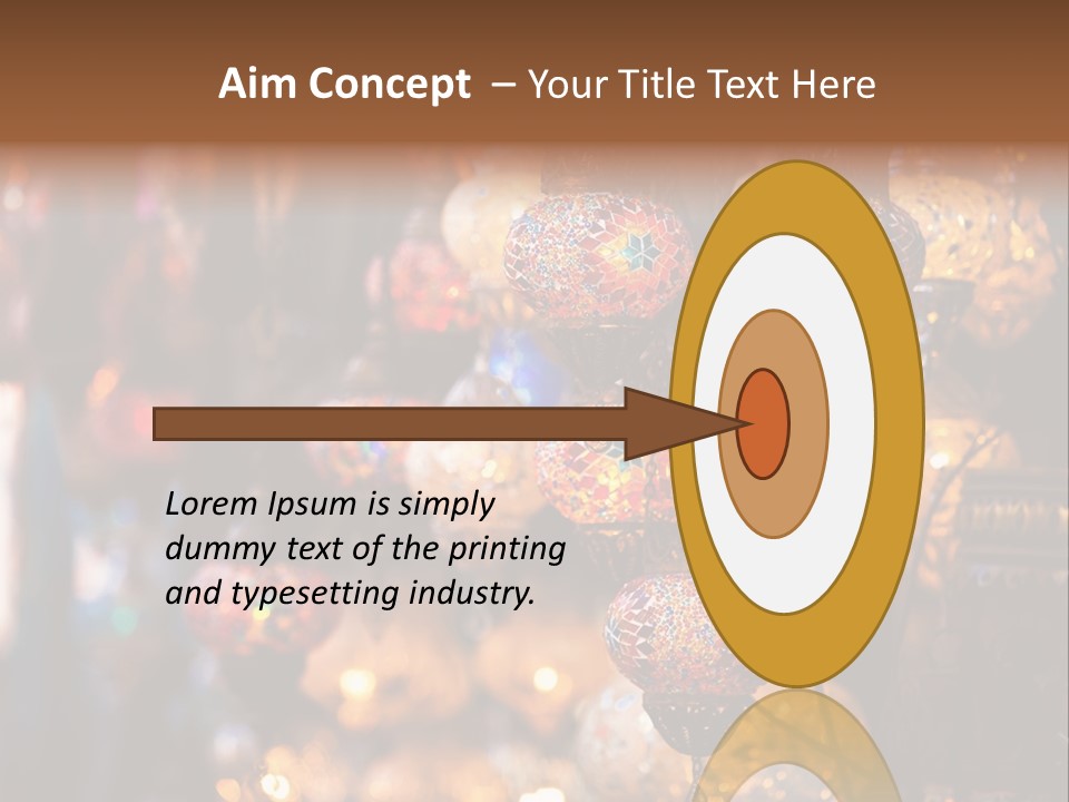 Mall Bazaar Turkey PowerPoint Template