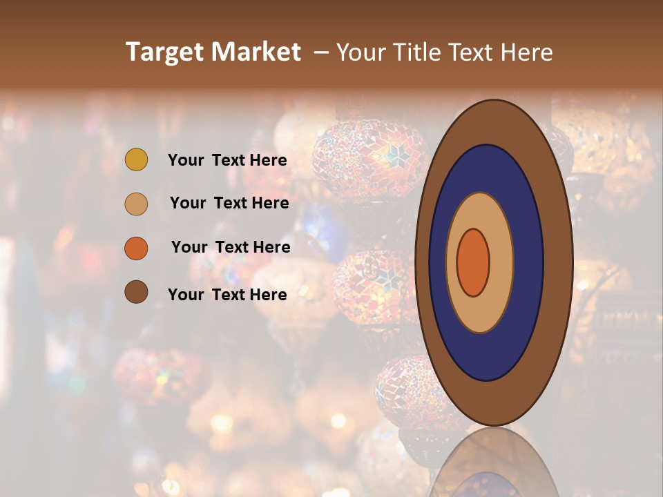 Mall Bazaar Turkey PowerPoint Template