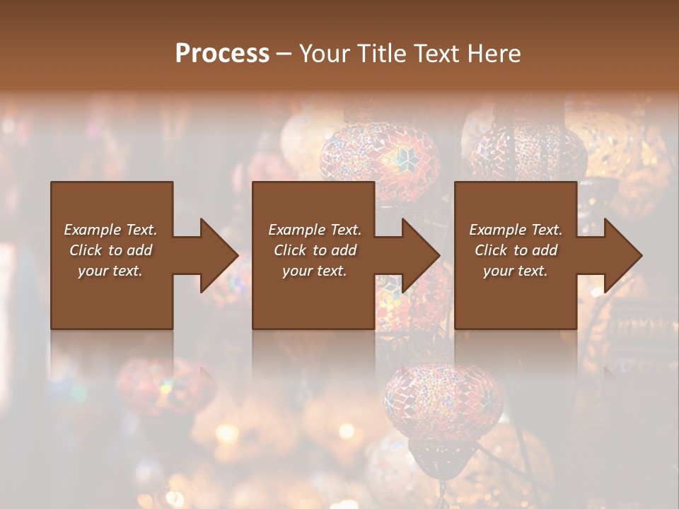 Mall Bazaar Turkey PowerPoint Template