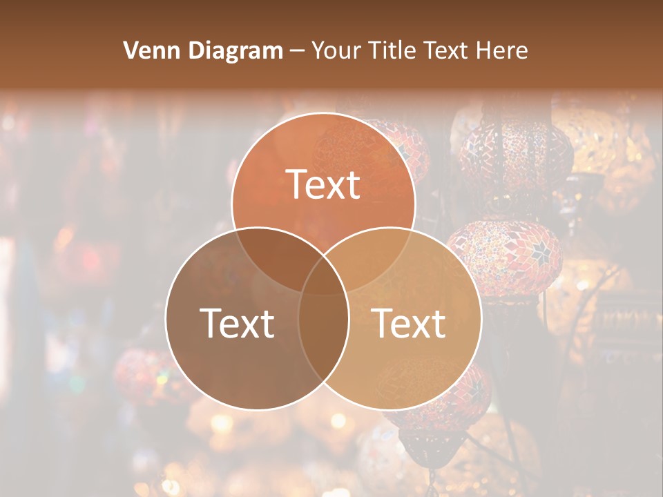 Mall Bazaar Turkey PowerPoint Template