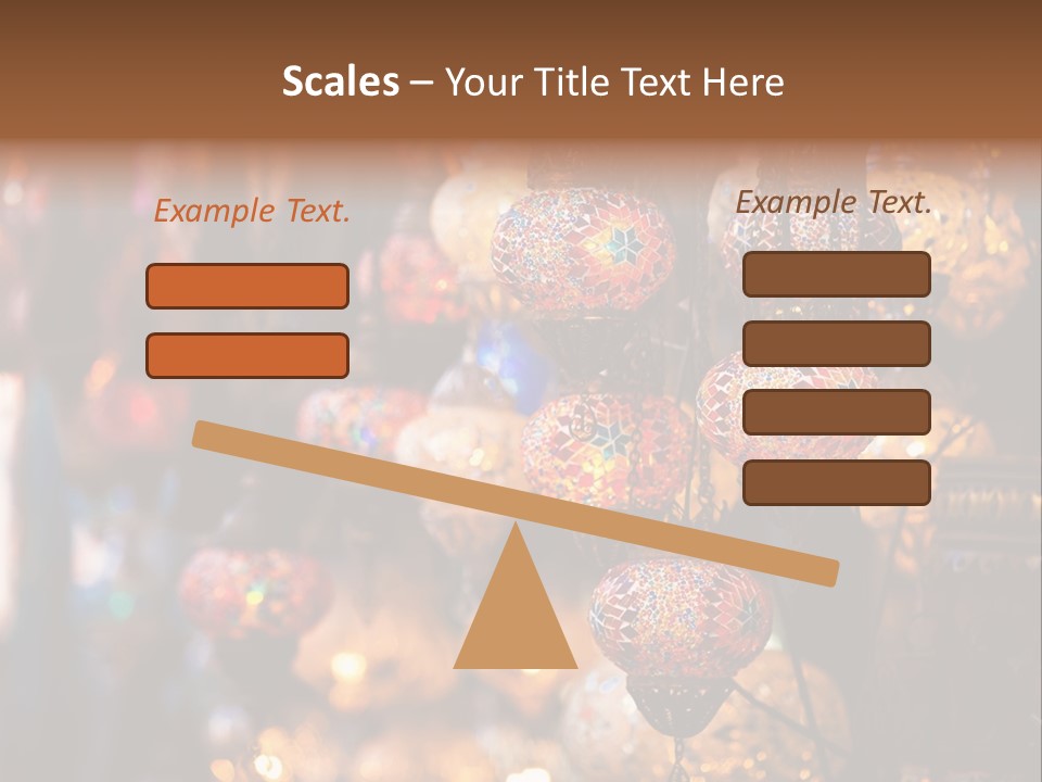 Mall Bazaar Turkey PowerPoint Template