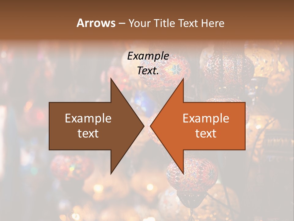 Mall Bazaar Turkey PowerPoint Template