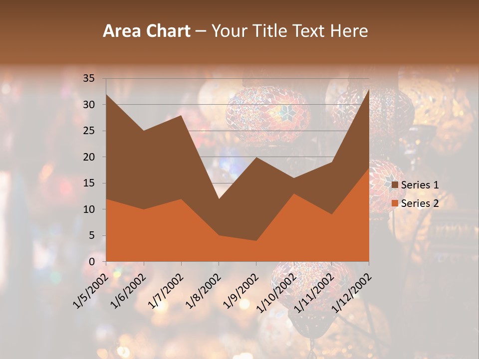 Mall Bazaar Turkey PowerPoint Template