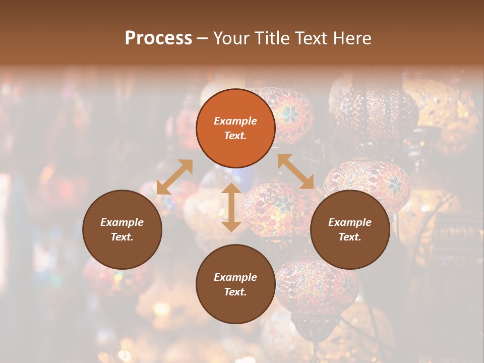 Mall Bazaar Turkey PowerPoint Template