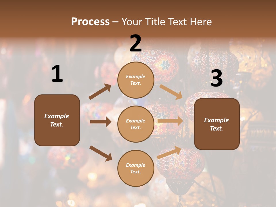 Mall Bazaar Turkey PowerPoint Template