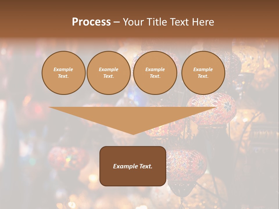 Mall Bazaar Turkey PowerPoint Template