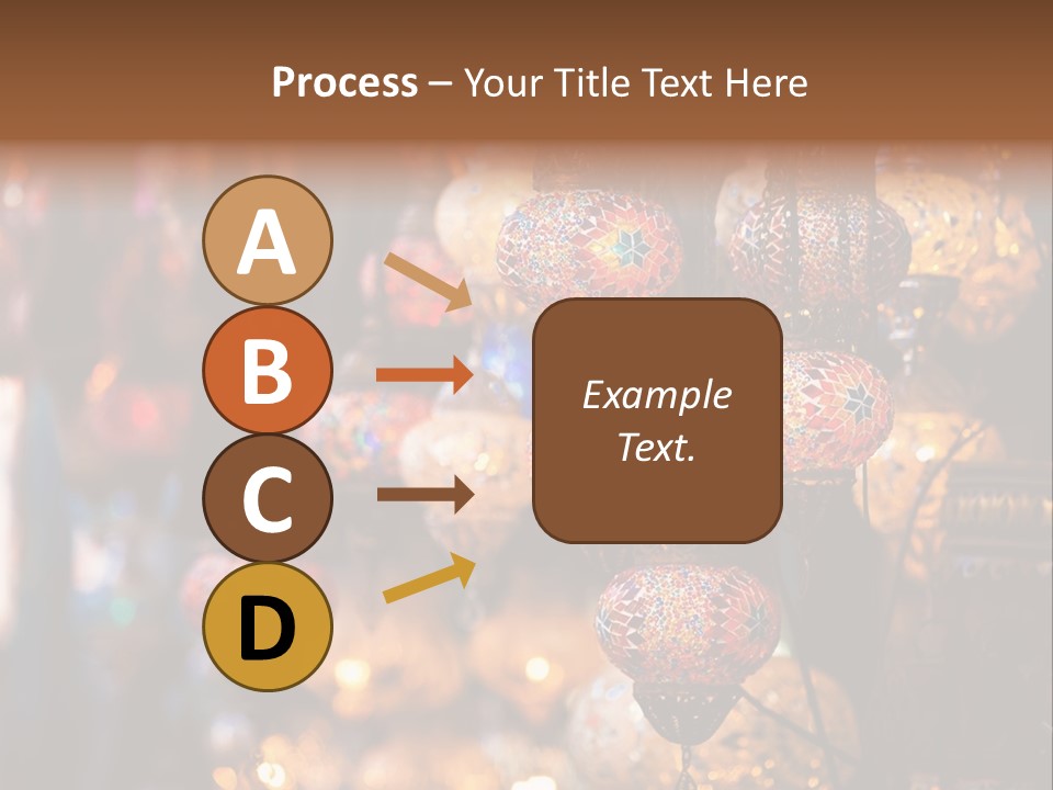 Mall Bazaar Turkey PowerPoint Template