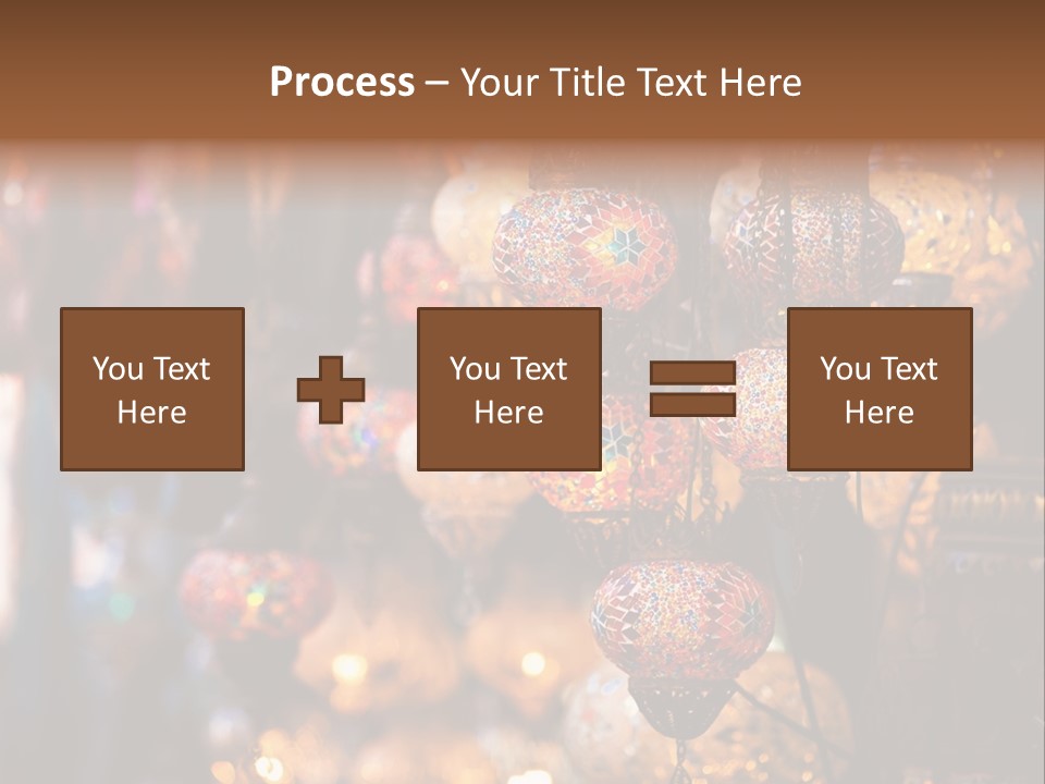 Mall Bazaar Turkey PowerPoint Template