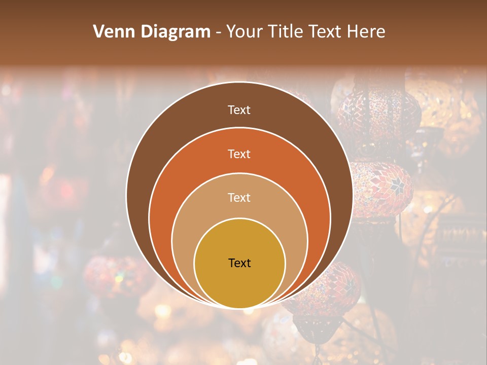 Mall Bazaar Turkey PowerPoint Template