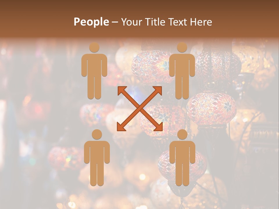 Mall Bazaar Turkey PowerPoint Template