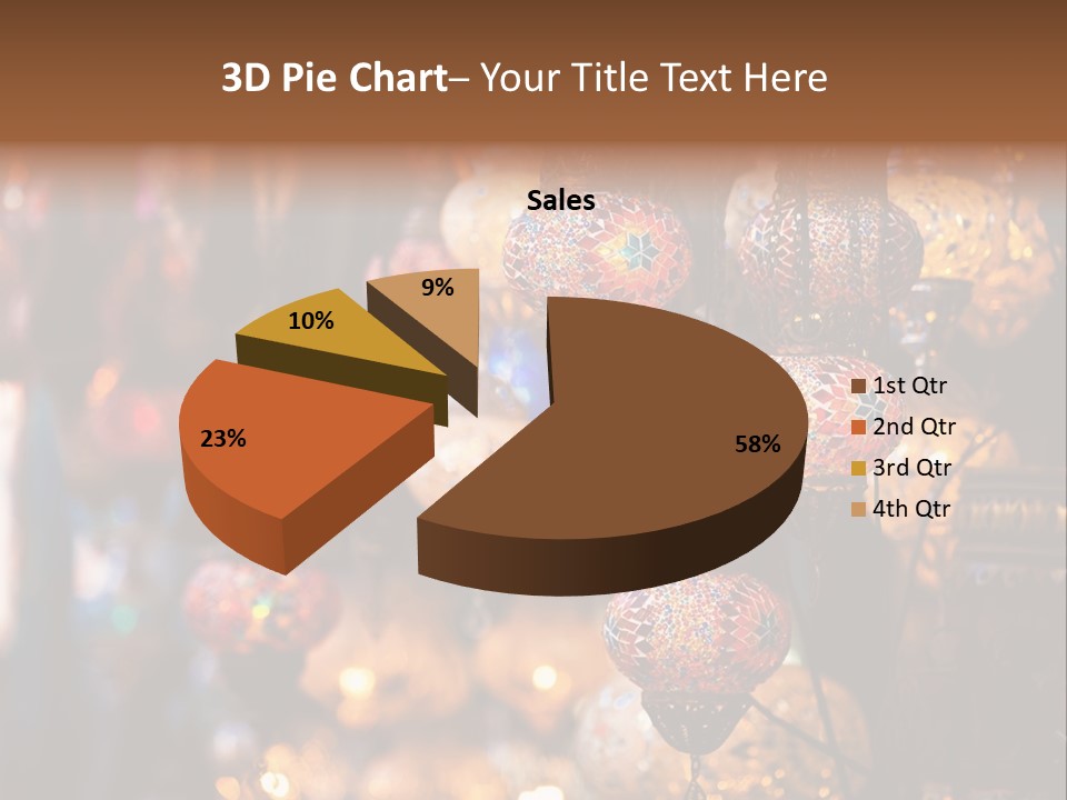 Mall Bazaar Turkey PowerPoint Template