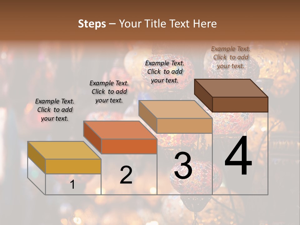 Mall Bazaar Turkey PowerPoint Template