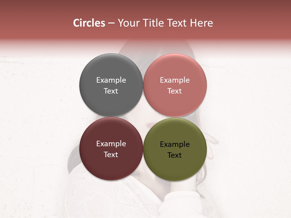 Funny Character Envious PowerPoint Template