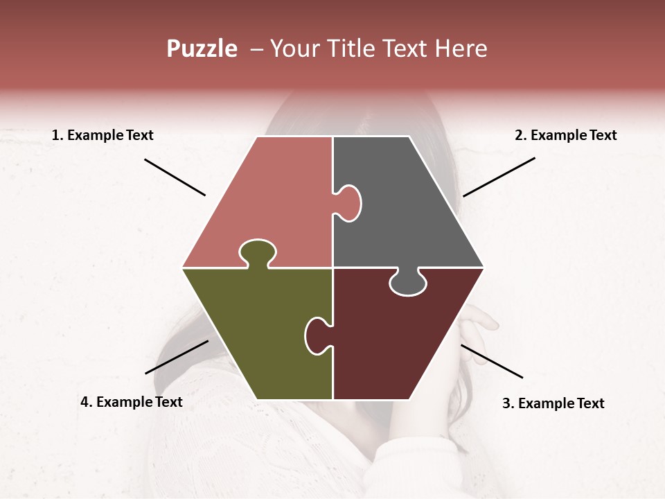 Funny Character Envious PowerPoint Template