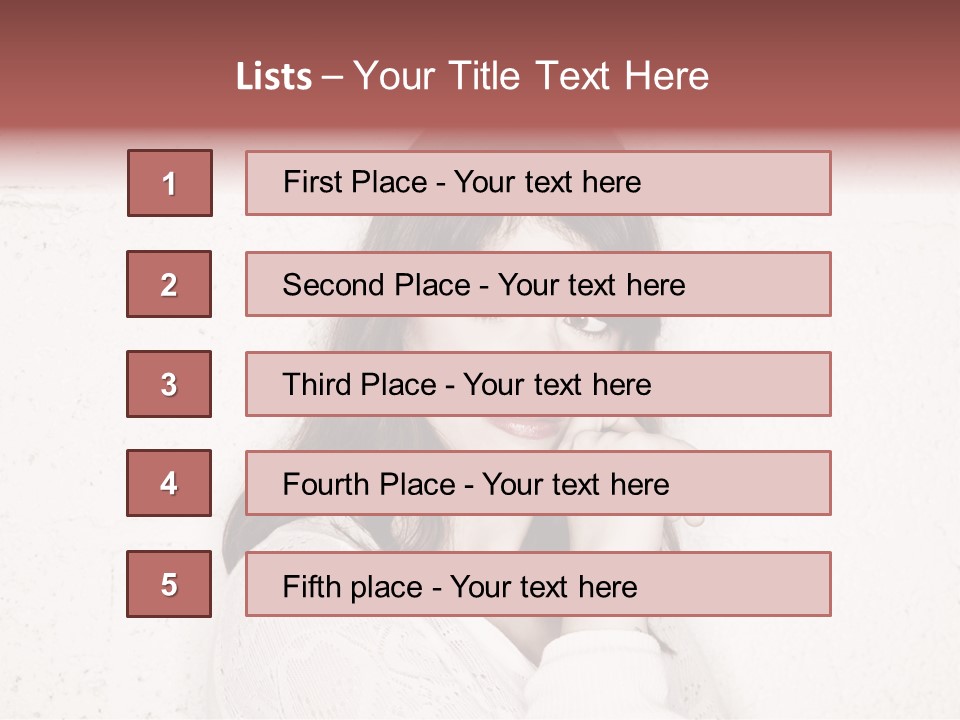 Funny Character Envious PowerPoint Template
