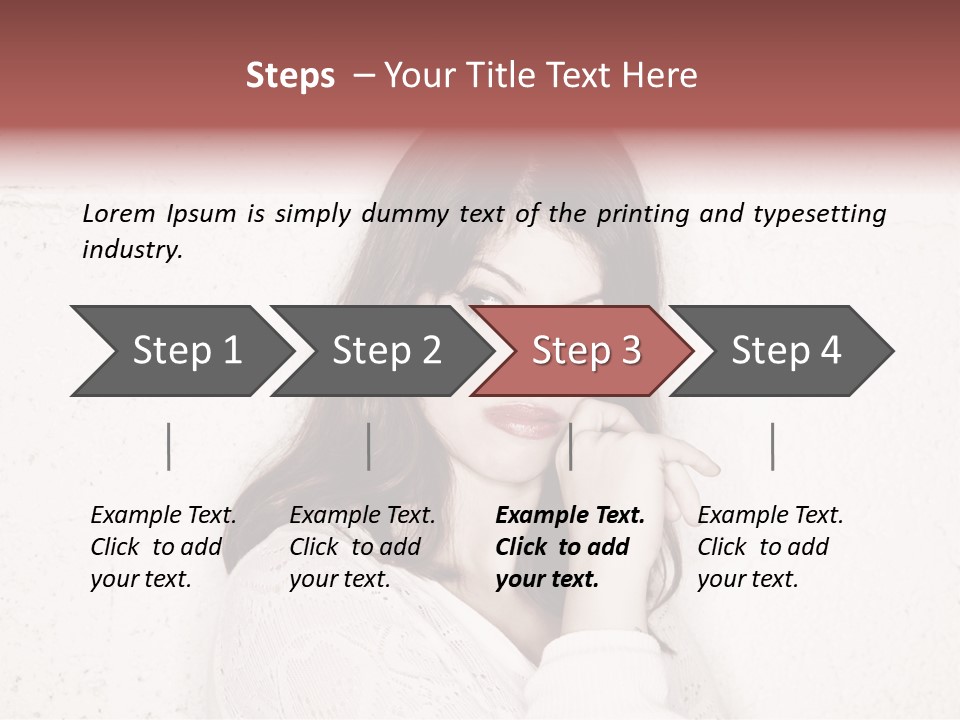 Funny Character Envious PowerPoint Template