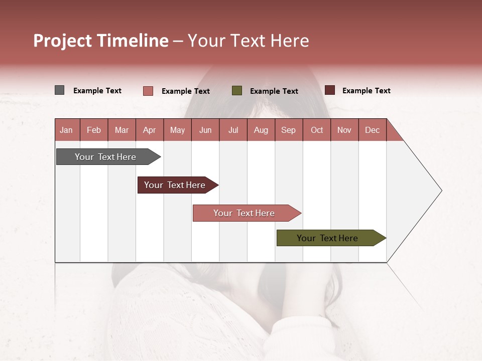 Funny Character Envious PowerPoint Template