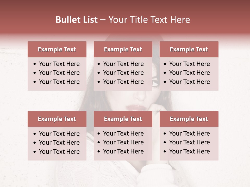 Funny Character Envious PowerPoint Template