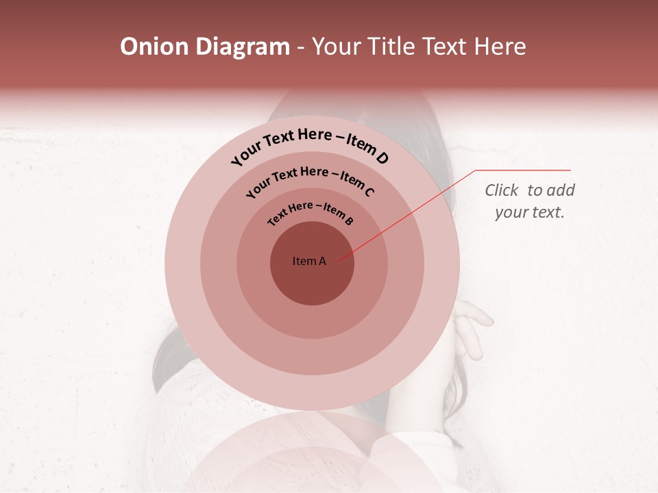 Funny Character Envious PowerPoint Template