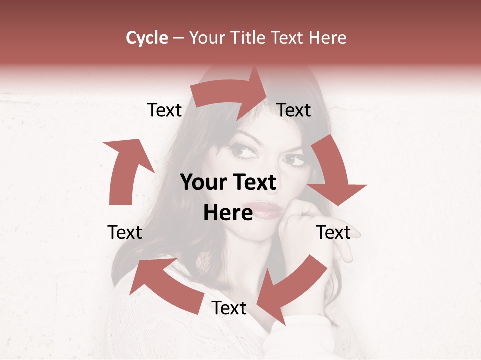 Funny Character Envious PowerPoint Template