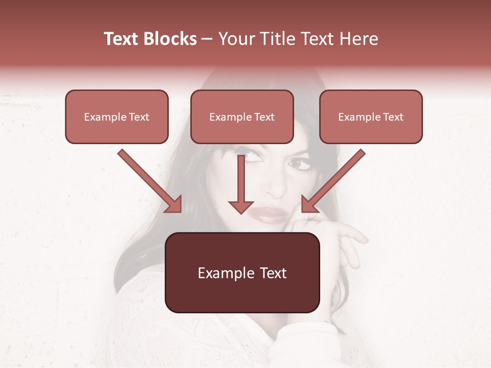 Funny Character Envious PowerPoint Template