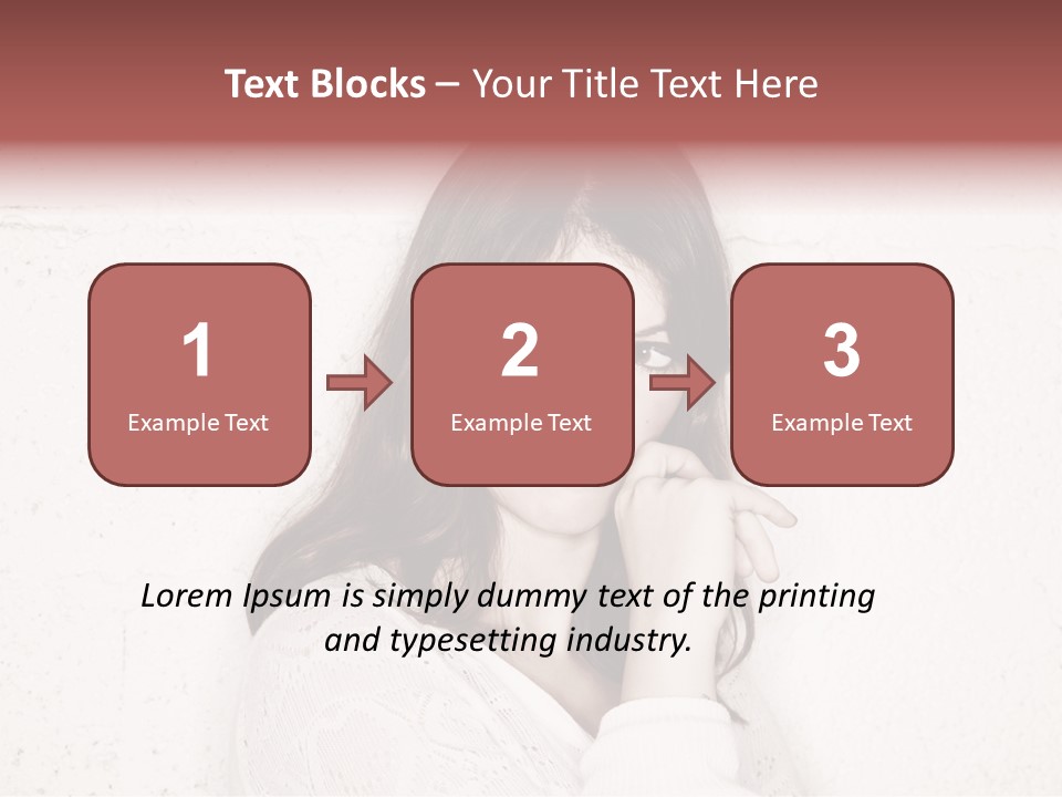 Funny Character Envious PowerPoint Template