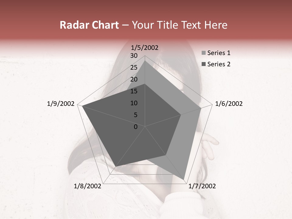 Funny Character Envious PowerPoint Template