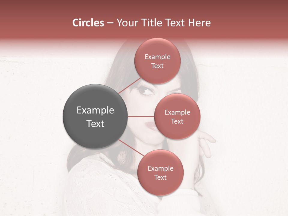 Funny Character Envious PowerPoint Template