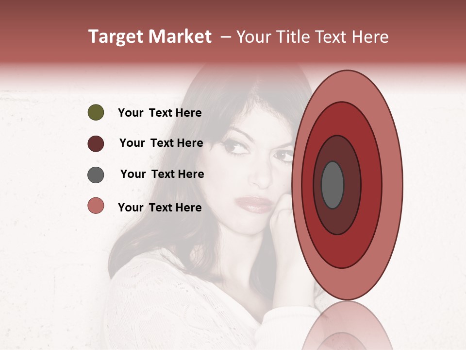 Funny Character Envious PowerPoint Template