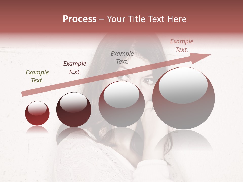 Funny Character Envious PowerPoint Template