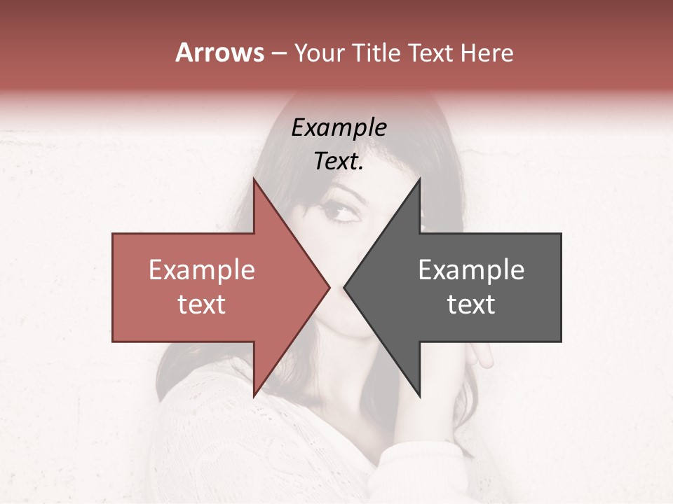 Funny Character Envious PowerPoint Template