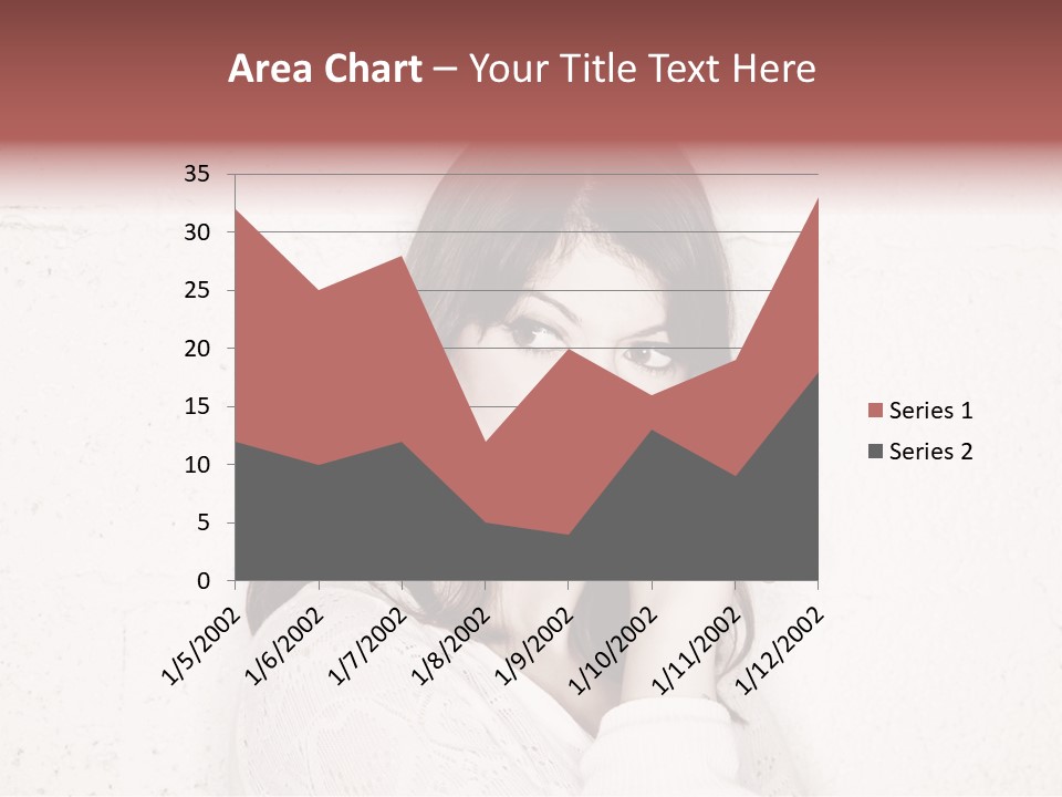 Funny Character Envious PowerPoint Template