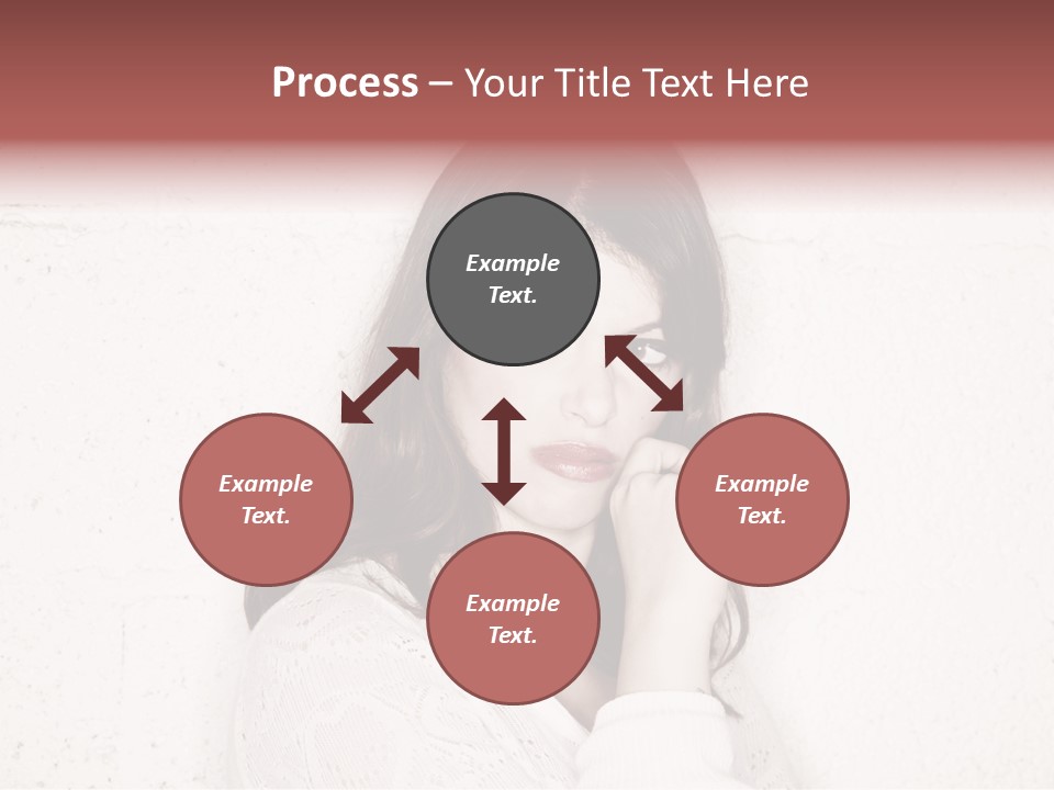 Funny Character Envious PowerPoint Template