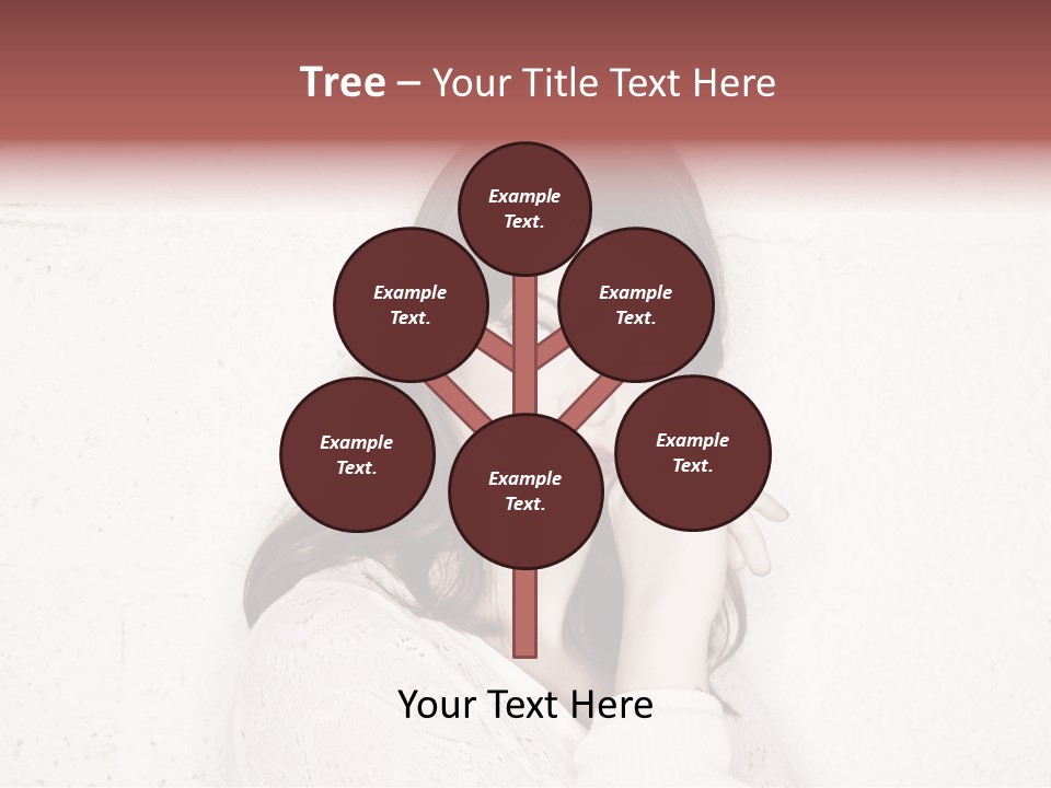 Funny Character Envious PowerPoint Template