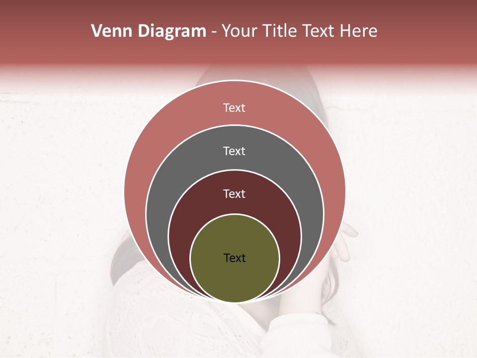 Funny Character Envious PowerPoint Template