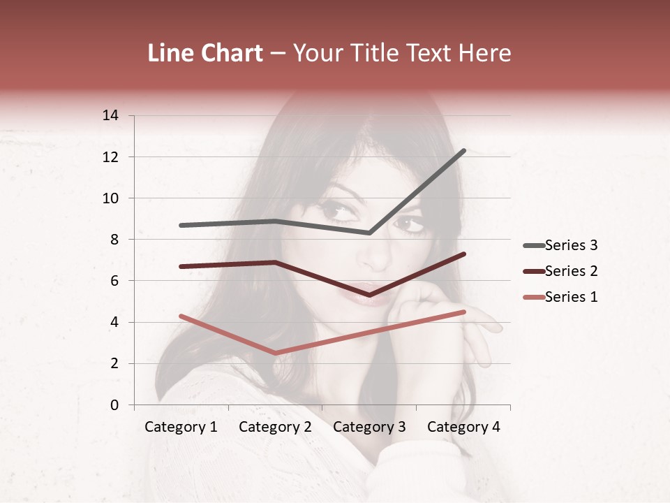Funny Character Envious PowerPoint Template