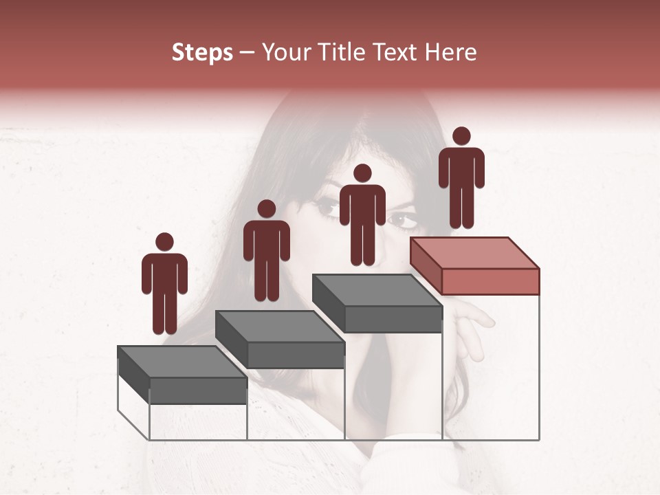 Funny Character Envious PowerPoint Template