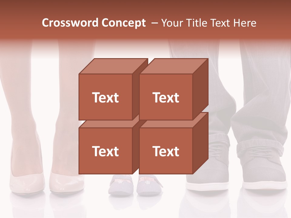 A Couple Of People Standing Next To Each Other PowerPoint Template
