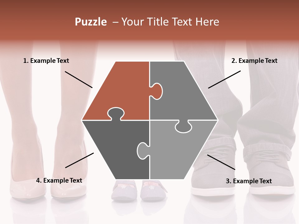 A Couple Of People Standing Next To Each Other PowerPoint Template