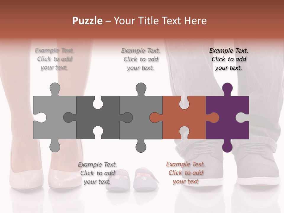 A Couple Of People Standing Next To Each Other PowerPoint Template