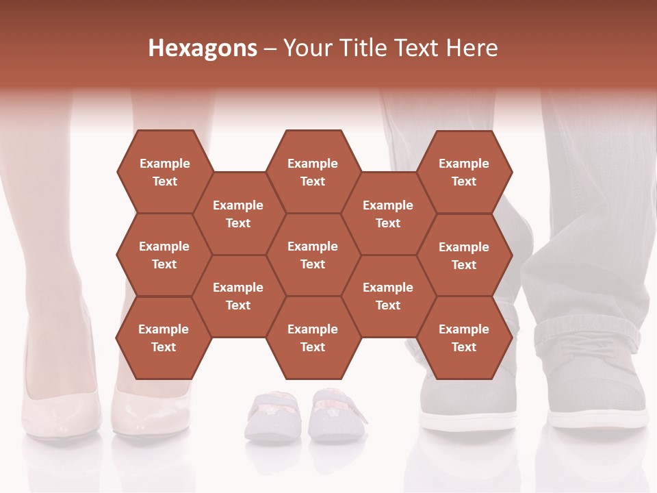 A Couple Of People Standing Next To Each Other PowerPoint Template