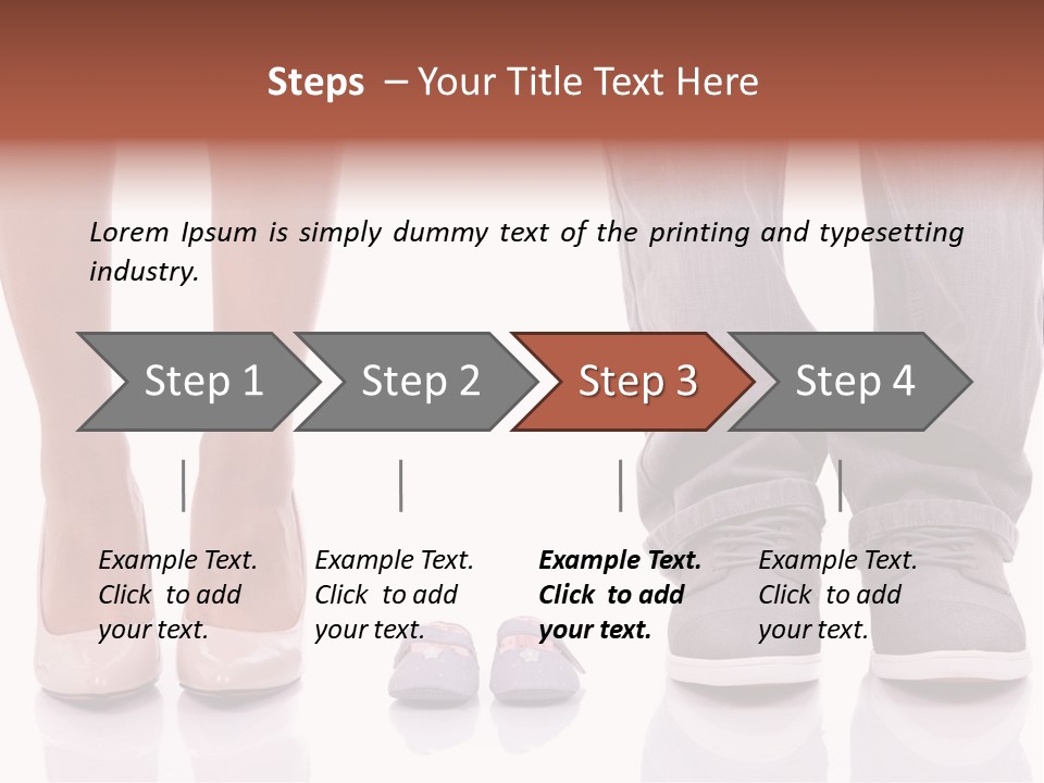A Couple Of People Standing Next To Each Other PowerPoint Template