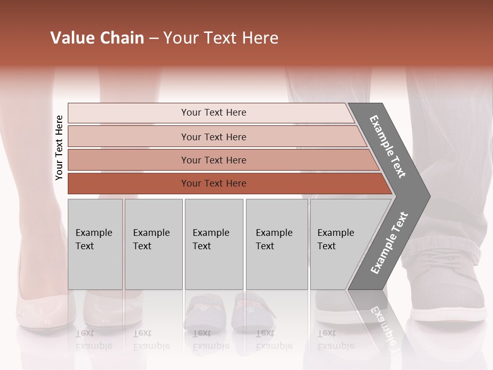 A Couple Of People Standing Next To Each Other PowerPoint Template