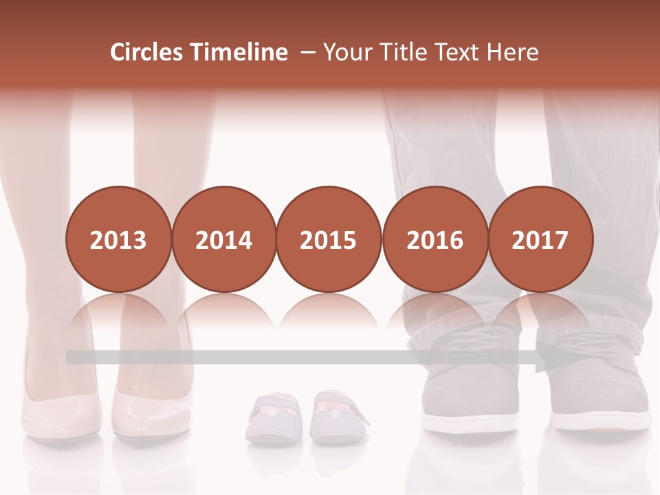 A Couple Of People Standing Next To Each Other PowerPoint Template