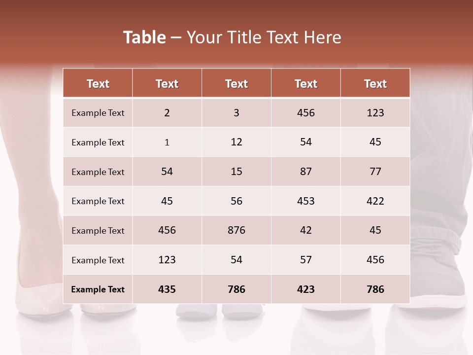 A Couple Of People Standing Next To Each Other PowerPoint Template