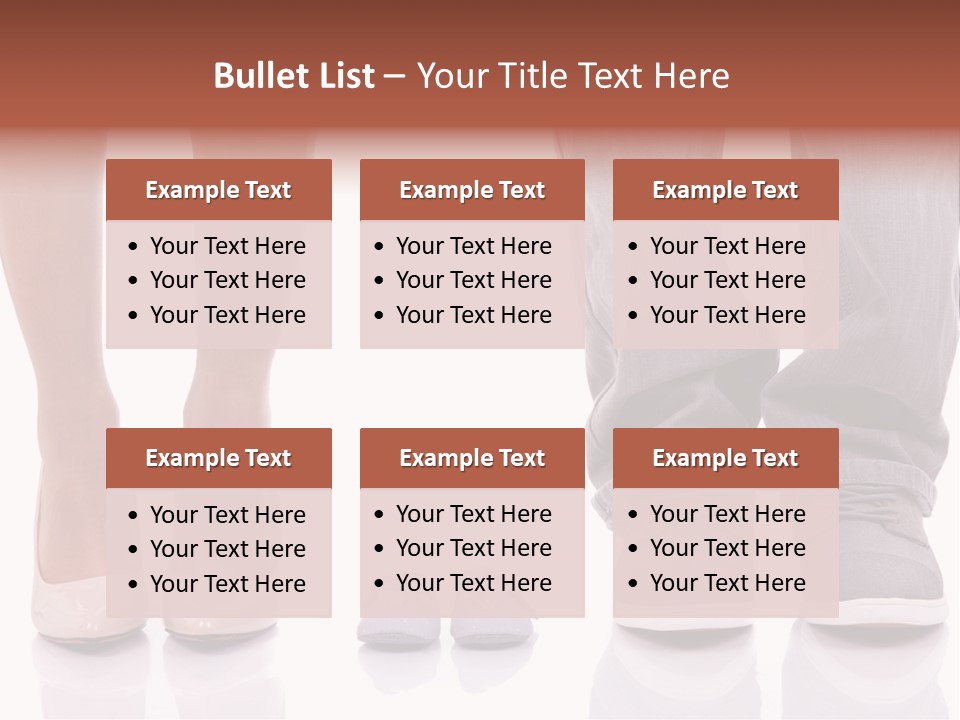 A Couple Of People Standing Next To Each Other PowerPoint Template