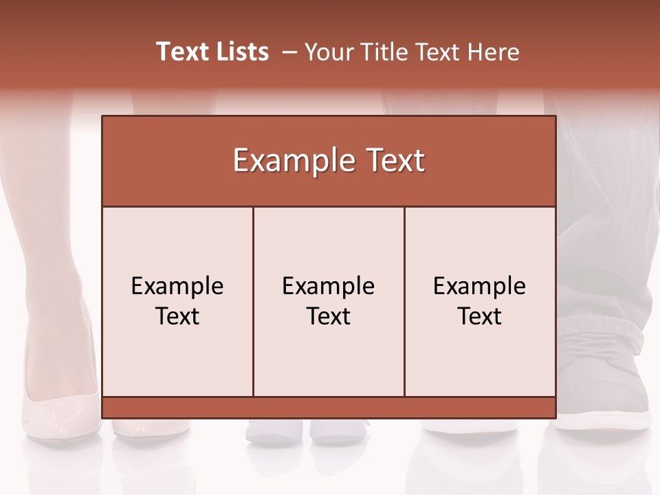 A Couple Of People Standing Next To Each Other PowerPoint Template