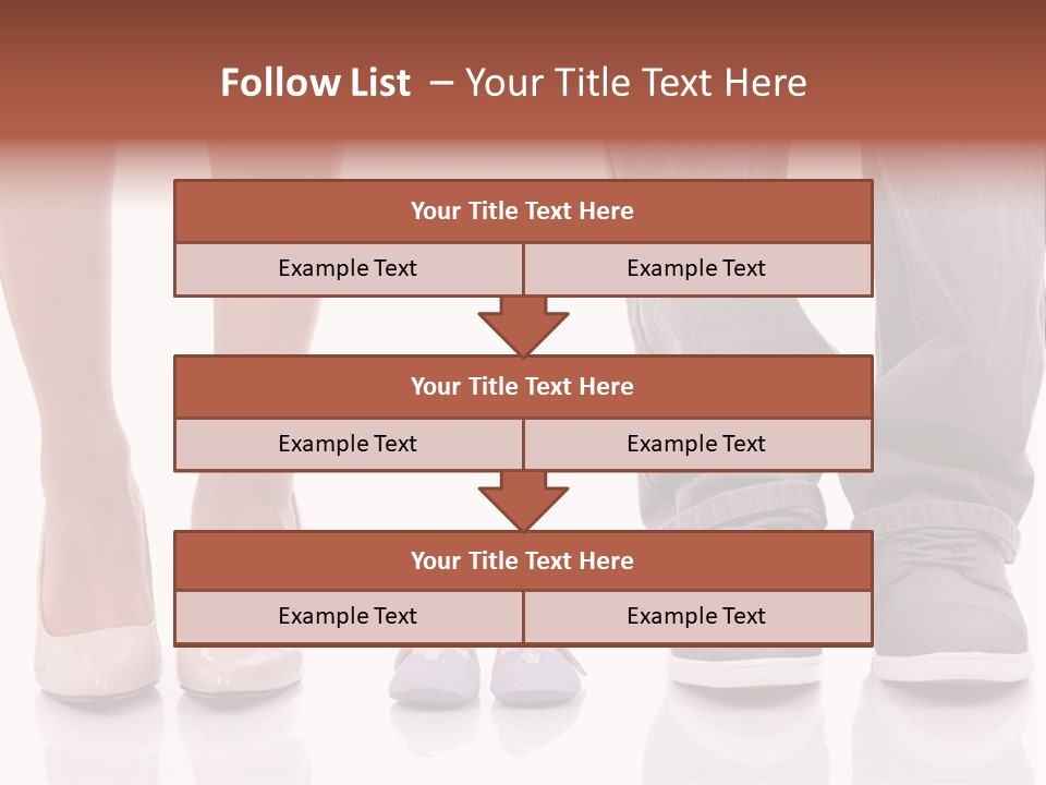 A Couple Of People Standing Next To Each Other PowerPoint Template