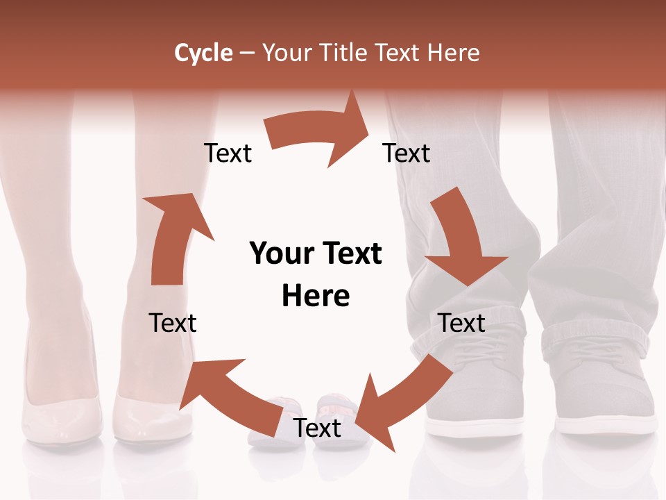 A Couple Of People Standing Next To Each Other PowerPoint Template